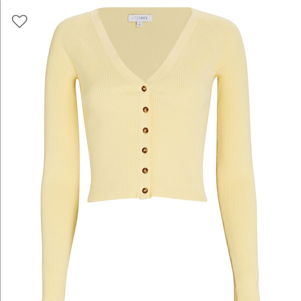 Katrina V-Neck Rib Knit Cardigan
